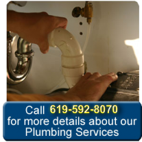 Call Our Plumbers Spring Valley CA For More Details About Our Plumbing Services